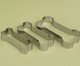 Jogo de Cortadores para Biscoito Ossinhos Oikos Inox, silver or metallic | WestwingNow