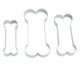 Jogo de Cortadores para Biscoito Ossinhos Oikos Inox, silver or metallic | WestwingNow