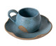 Jogo de Xícaras para Chá em Cerâmica Ross - Azul, Azul | WestwingNow