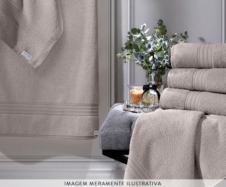 Toalha Egípcia para Lavabo Planite Bege | Westwing