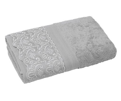 Toalha de Rosto Cristal Nadine Prata, grey | WestwingNow