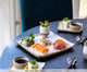 Jogo para Sushi em Cerâmica Madison - Azul, Azul | WestwingNow