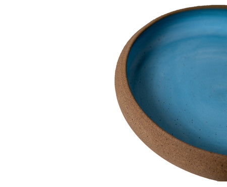 Jogo de Pratos Rasos em Cerâmica Christopher - Azul | WestwingNow