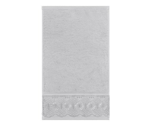 Toalha Social Cristal Roma Prata, grey | WestwingNow