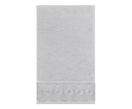 Toalha Social Cristal Roma Prata | Westwing