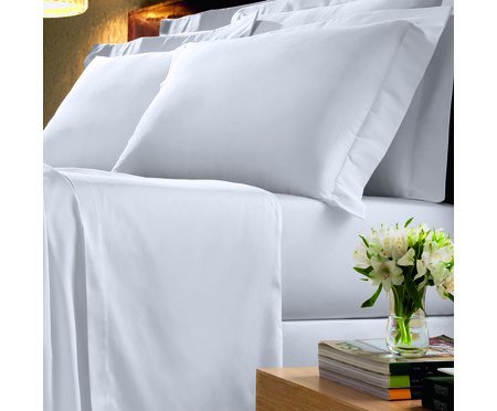 Jogo de Lençol Platine Branco | Westwing