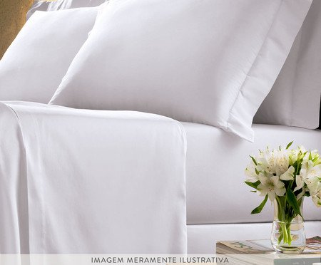 Jogo de Lençol Platine Branco | Westwing