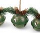 Jogo de Enfeites pra Pendurar Guizo Rustic Verde, green | WestwingNow