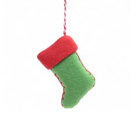 Enfeiete para Pendurar Little Socks Verde | Westwing