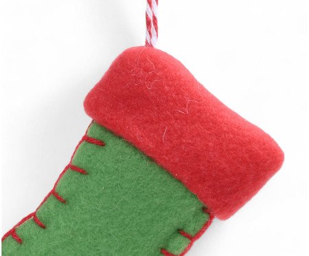 Enfeiete para Pendurar Little Socks Verde | Westwing