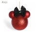 Jogo de Bolas Natalinas Minnie Vermelho, red | WestwingNow