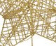 Ponteira de Árvore de Natal Estrela Vazada Médio, gold | WestwingNow