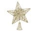 Ponteira de Árvore de Natal Estrela Vazada Médio, gold | WestwingNow