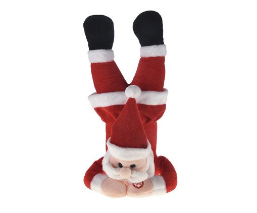 Adorno Decorativo Papai Noel Musical, red | WestwingNow