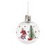 Bola Natalina com Papai Noel e Árvore com LED, multicolor | WestwingNow