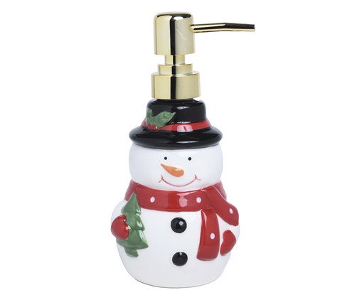 Porta-Sabonete Líquido Boneco de Neve, white | WestwingNow
