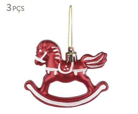Enfeite de Árvore de Natal Cavalo de Balanço | Westwing