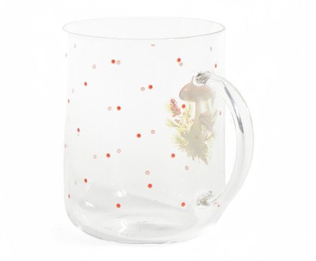 Caneca Natalina Cogumelos Poá | Westwing