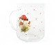 Caneca Natalina Cogumelos Poá, transparent | WestwingNow