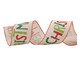 Fita Natalina Merry Christmas Colorido, Natural | WestwingNow