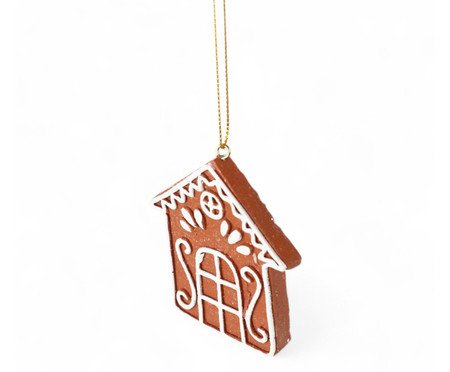Enfeite de Árvore de Natal Casa Gingerbread | Westwing
