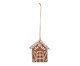 Enfeite de Árvore de Natal Casa Gingerbread, beige | WestwingNow