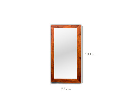 Espelho de Parede Dom Marrom - 53x103 | WestwingNow