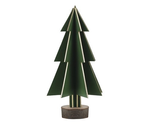 Adorno Decorativo de Árvore de Natal minimalista Verde, green | WestwingNow