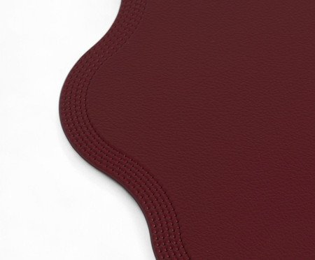 Jogo de Lugar Americano Waves Vermelho Escuro | Westwing