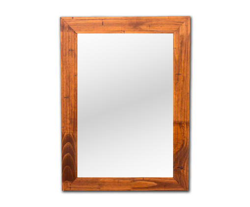 Espelho de Parede Enes - Marrom, Marrom | WestwingNow