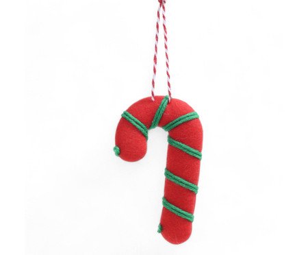 Enfeiete para Pendurar Candy Cane Vermelho e Verde | Westwing