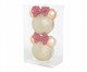 Jogo de Bolas Natalinas Minnie Dourado, gold | WestwingNow