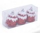 Enfeite de Árvore de Natal Cupcake, red | WestwingNow