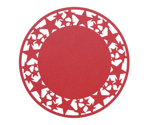 Lugar americano Star Vermelho, red | WestwingNow