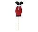 Palito Decorativo Pernas Noel I, red | WestwingNow