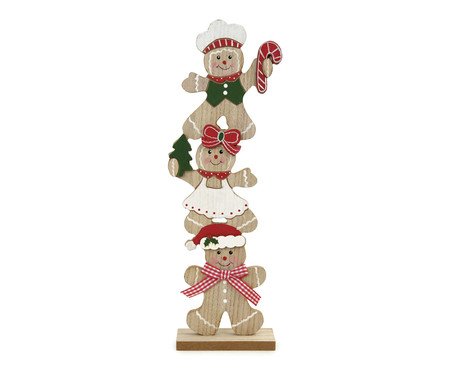 Adorno Decorativo Trio Gingerbread | Westwing