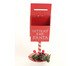 Adorno Natalino Caixa de Correio Folha e Fruta, red | WestwingNow