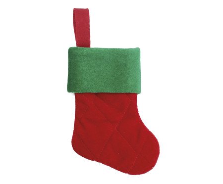 Enfeite Natalino Mini Bota