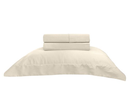 Jogo de Lençol Platine Pérola, beige | WestwingNow