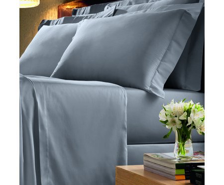 Jogo de Lençol Platine Cinza | Westwing