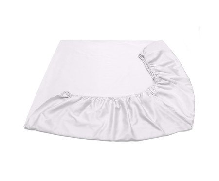 Lençol Inferior com Elástico Platine Branco | Westwing