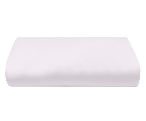 Lençol Inferior com Elástico Platine Branco 300 Fios, white | WestwingNow