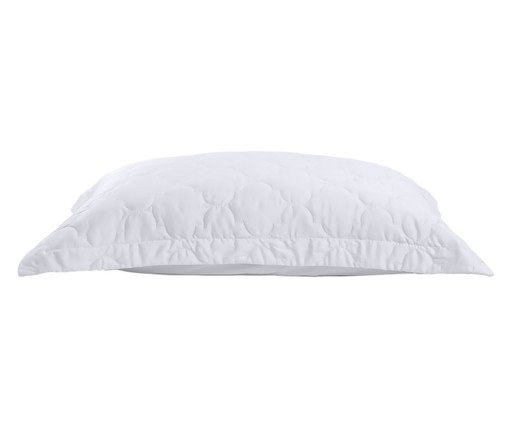 Porta-Travesseiro Acetinado Platine Branco 300 Fios, white | WestwingNow
