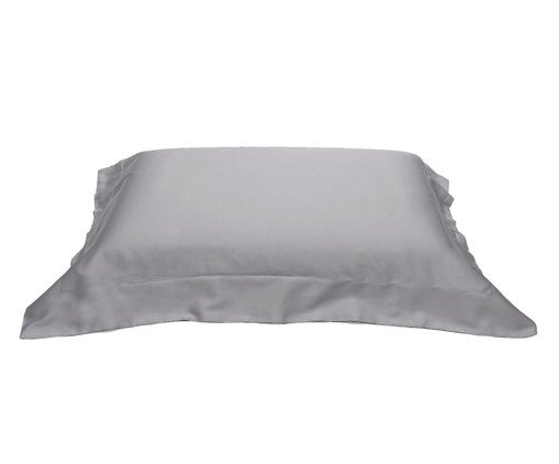 Fronha Acetinada Platine Cinza 300 Fios, grey | WestwingNow
