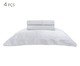 Jogo de Lençol Acetinado Platine Branco 300 Fios, white | WestwingNow
