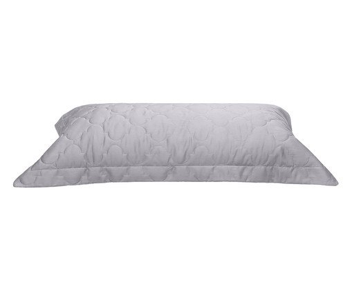 Porta-Travesseiro Platine Cinza 300 Fios, grey | WestwingNow