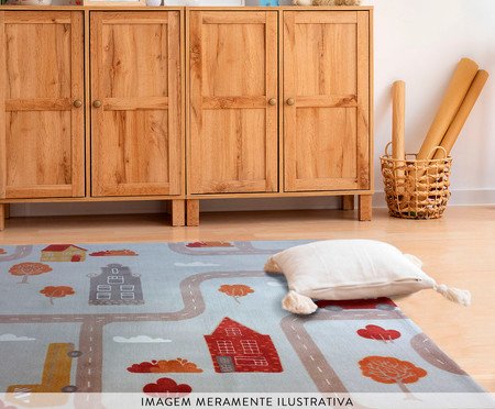 Tapete Infantil Pista Carros Colorido | Westwing