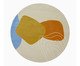 Tapete Infantil Redondo Kamet Abstrato, beige | WestwingNow