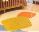 Tapete Infantil Redondo Kamet Abstrato, beige | WestwingNow