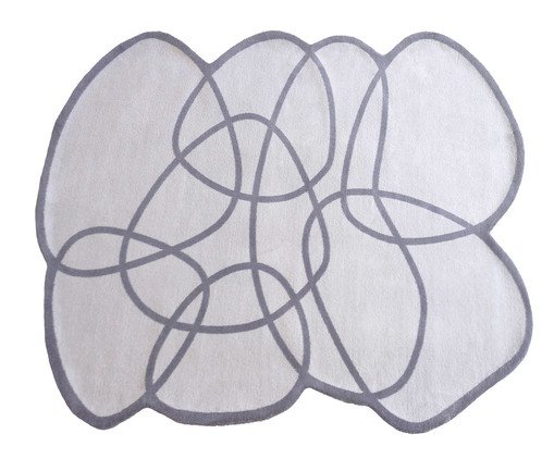 Tapete Sala Orgânico Mixture Riot, grey | WestwingNow